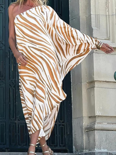 One Sholder Zebra Cape