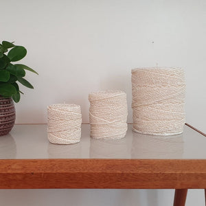 natural light candle co twine candles