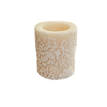 natural light co japanese chrysanthemum pillar candle